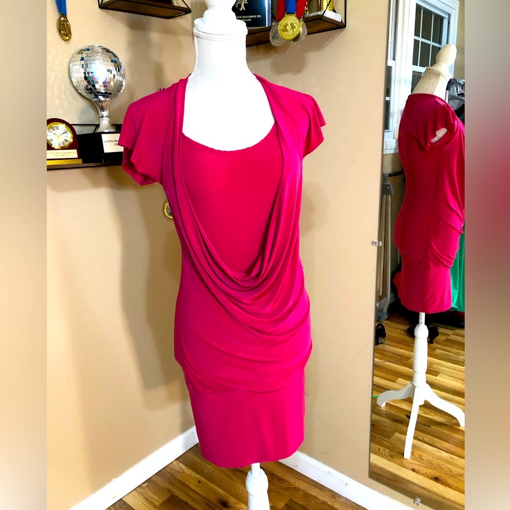 Hot Pink Bodycon Dress